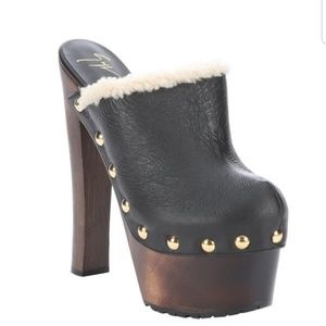 "SOLD" Giuseppe Zanotti Black Platforms 35.5